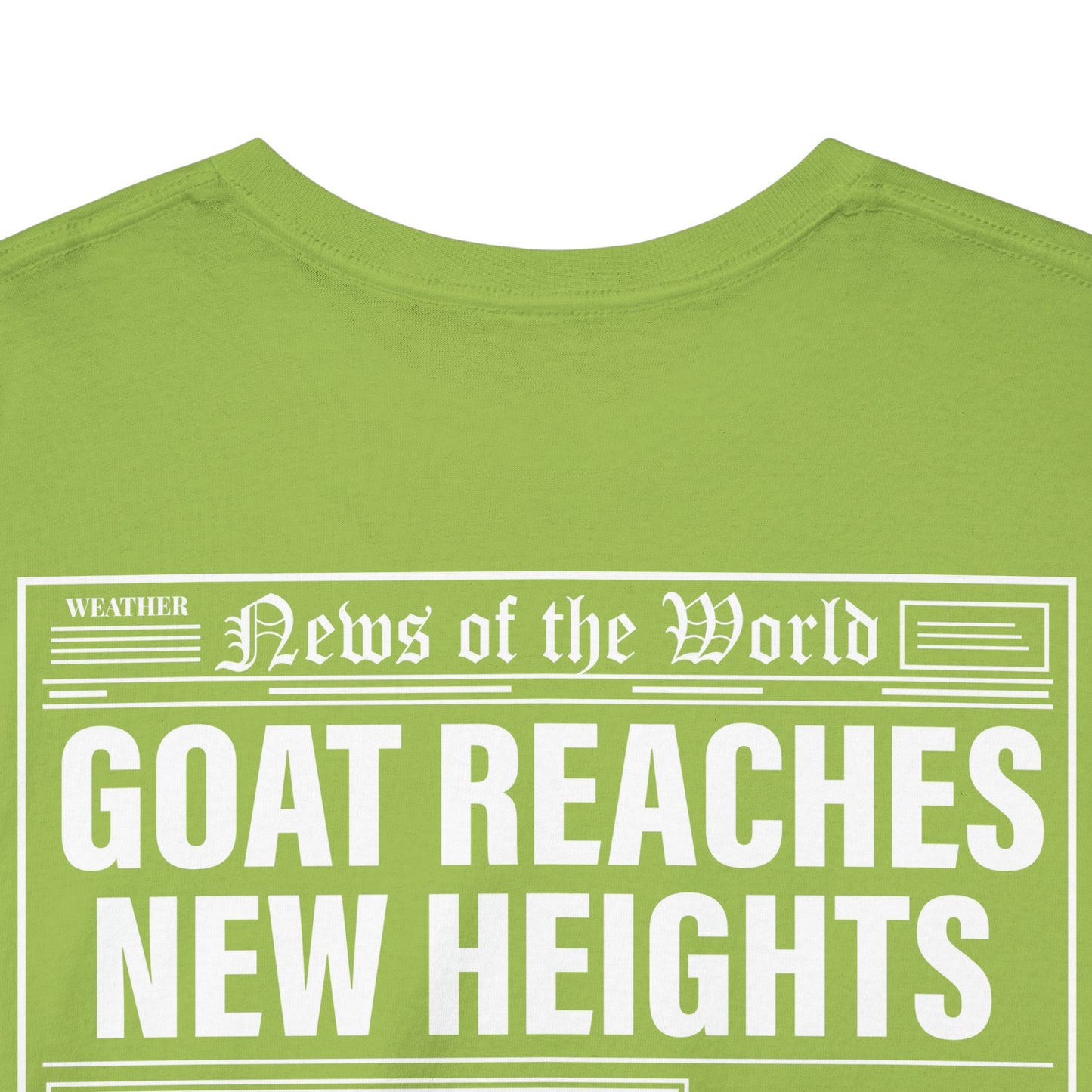 Goat Reaches New Heights T-shirt