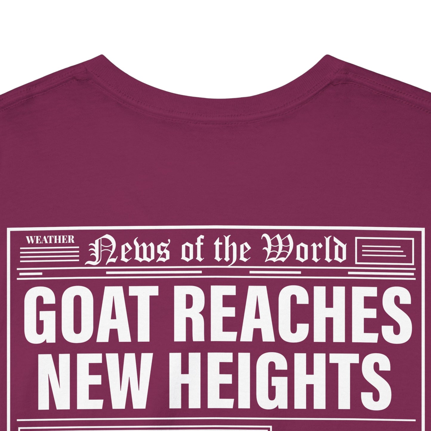 Goat Reaches New Heights T-shirt