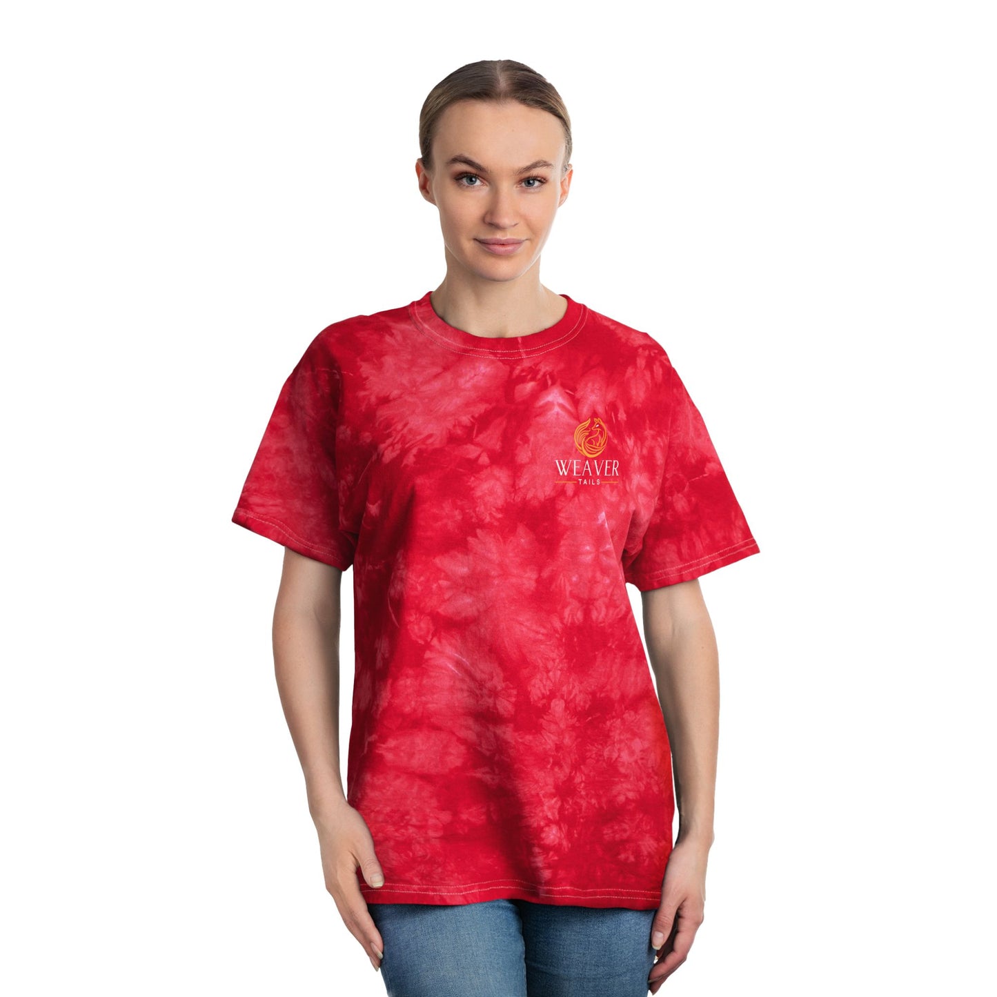 Weaver Crystal Tie-Dye Tee - Ocean Vibes Casual Shirt