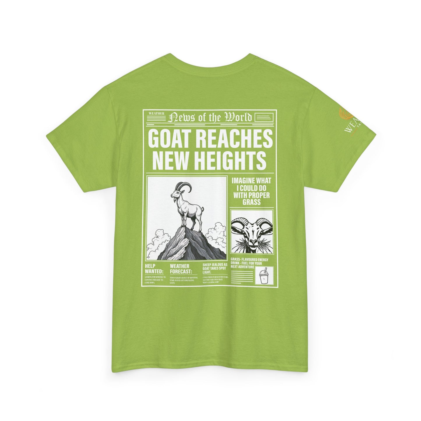 Goat Reaches New Heights T-shirt