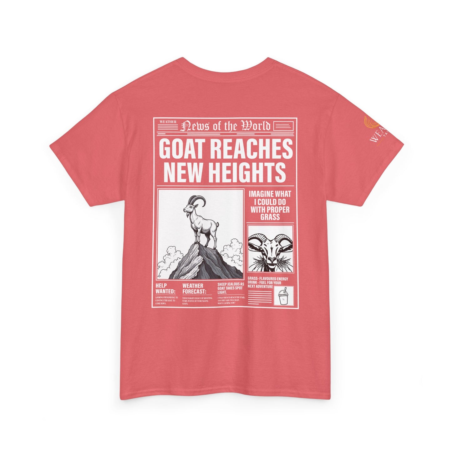 Goat Reaches New Heights T-shirt