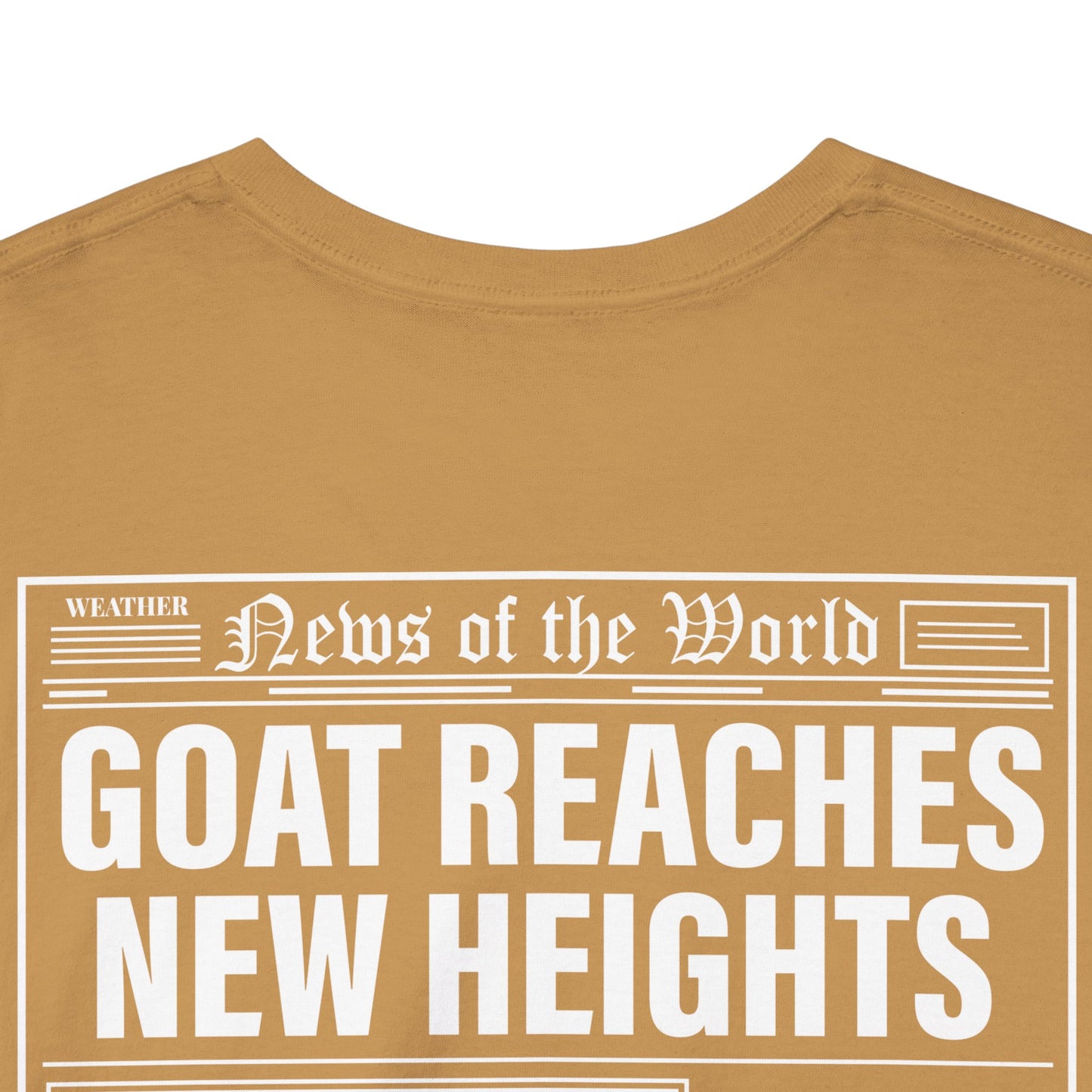 Goat Reaches New Heights T-shirt